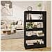 Libreria /Divisorio Nero 80x30x135 cm in Truciolato - Foto miniatura 1