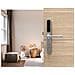 Maniglia Elettronica Smart Lock Multi - Interasse 70mm Finitura Argento - Intelock - Foto miniatura 4