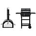 Forno Per Pizza E Barbecue 3-in-1 Nero - Foto miniatura 1