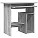 Scrivania Grigio Sonoma 80x45x74 Cm In Legno Multistrato - Foto miniatura 2