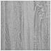 Scrivania Grigio Sonoma 80x45x74 Cm In Legno Multistrato - Foto miniatura 4