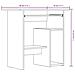 Scrivania Grigio Sonoma 80x45x74 Cm In Legno Multistrato - Foto miniatura 9