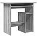 Scrivania Grigio Sonoma 80x45x74 Cm In Legno Multistrato - Foto miniatura 1