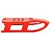 Slittino Per Bambini Rosso 102,5x40x23 Cm In Polipropilene - Foto miniatura 2