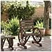 Sedia da Giardino 58x58x78,5 cm in Legno Massello di Abete - Foto miniatura 3