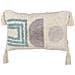 Set Di 2 Cuscini Cassiope Cotone 30 X 50 Cm Astratto Trapuntato Bianco - Foto miniatura 3