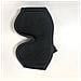 Maschera Per Dormire 3d Con Memory Foam - Nero - Foto miniatura 3
