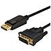 CL-122 cavo e adattatore video 3 m DisplayPort DVI Nero - Foto miniatura 1