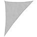 Vela Parasole Grigio Chiaro 4x5x6,4 M 100% Poliestere Oxford - Foto miniatura 2