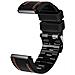 Cinturino In Silicone Bianco Per Garmin Fenix 8x 7 6x 6 5x 5 5s Black 26 Mm - Foto miniatura 4