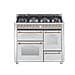 Cucina Elettrica RBPT116MFET 7 Fuochi a Gas Forno Elettrico Multifunzione Ventilato Dimensioni 110 cm Colore Bianco - Foto miniatura 1