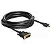 85586 cavo e adattatore video 5 m DVI-D HDMI tipo A (Standard) Nero - Foto miniatura 2