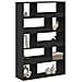 Libreria Nera 100x33x156,5 Cm In Truciolato - Foto miniatura 3