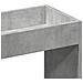 Credenza Grigio Cemento 92x33x180 cm in Legno Multistrato - Foto miniatura 9