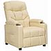 Lusso Casadino -  Poltrona Alzapersona Crema In Tessuto - Foto miniatura 1