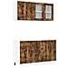 Set di armadi da cucina in rovere affumicato legno ingegnerizzato - Foto miniatura 1