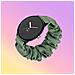 Cinturino Per Orologio Intelligente A Scrunchie Compatibile Con Google Pixel 2 - Tessuto Confortevole Ed Elegante Green - Foto miniatura 3