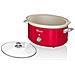 Swan Sf17031rneu Retro Slow Cooker 6,5l Pentola Rimovibile In Ceramica Antiaderente Senza Pfoa 320w Rosso - Foto miniatura 4