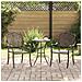 Sedia da Giardino 2 pcs Bronzo 55 x 56.5 x 91cm Alluminio - Foto miniatura 2