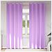 Tende con tende 2 pcs Viola 260x140cm Poliestere - Foto miniatura 2