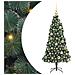 Albero di Natale artificiale preilluminato con set di palline - Foto miniatura 1