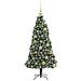 Albero di Natale artificiale preilluminato con set di palline - Foto miniatura 3