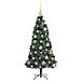 Albero di Natale artificiale preilluminato con set di palline - Foto miniatura 4