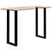 Gambe per tavolo da bar a forma di U 2 pz nere 40x(110-111) cm in acciaio - Foto miniatura 8