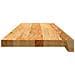 Gradini 12 pz Marrone Chiaro 80x30x2 cm Legno Massello Rovere - Foto miniatura 6