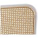 Set Di 2 Sedie Vesta Colore Bianco, Legno Massello E Rattan Naturale - Foto miniatura 6
