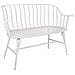 Sgabello In Metallo Bianco 128x53x86h - Foto miniatura 1