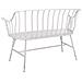 Sgabello In Metallo Bianco 128x53x86h - Foto miniatura 4