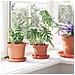 Vaso Rotondo per Fiori 24 pcs Rosso Mattone Ø 12,5 x 10 cm - Foto miniatura 4