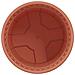 Vaso Rotondo per Fiori 24 pcs Rosso Mattone Ø 12,5 x 10 cm - Foto miniatura 6