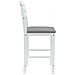 Sedie da pranzo 2 pcs Bianco 40 x 47,5 x 99,5 cm - Foto miniatura 6
