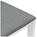Sedie da pranzo 2 pcs Bianco 40 x 47,5 x 99,5 cm - Foto miniatura 9
