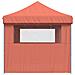 Tenda Party Terracotta 292 x 440 x 315 cm Tessuto Oxford - Foto miniatura 5