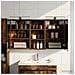 Set di Armadi da Bagno con porta 3 pcs 110 x 10,5 x 60,5 cm - Foto miniatura 2