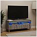 Mobile TV LED Sonoma grigio Legno ingegnerizzato - Foto miniatura 4