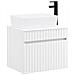 Set di mobili per il bagno Bianco Legno ingegnerizzato - Foto miniatura 1