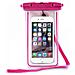 Cust Impermeabile Smartphones Up To 5.1'' con chiusura rigida e laccetto ? IPX8 - ROSA - Foto miniatura 5