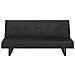 Divano Letto In Pelle Sintetica Nera Derby Piccolo - Foto miniatura 14
