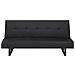 Divano Letto In Pelle Sintetica Nera Derby Piccolo - Foto miniatura 7