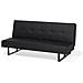Divano Letto In Pelle Sintetica Nera Derby Piccolo - Foto miniatura 9
