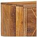Comodino 40x30x58 Cm In Legno Massello Di Mango - Foto miniatura 4