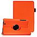 Custodia Per Google Asus Google Nexus 7 (1. Generation Model 2012) Smart 360° Gradi Di Rotazione Cover Supporto Protezione Case Auto Sveglia / sonno | Colore Arancio - Foto miniatura 1