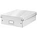 Scatola Organizer ""m"" Click & Store A4 Bianco Metallizzato 60580001 - Foto miniatura 1