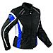 Giacca Moto Donna Impermeabile 4 Stagioni Scooter Sport Custom Bianco / blu S - Foto miniatura 1