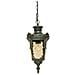 Lanterna A Catena Da Soffitto Per Esterni Media 1 Luce Bronzo Antico Ip44, E27 - Foto miniatura 1