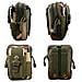 Multi-purpose Holder Poly Tool Borsa Tattico Molle Edc Tasca Utility Gadget Cintura In Vita Con Telefono Cellulare Fondina Per Lo Sport Escursione Del Campeggio - Camouflage - Foto miniatura 2